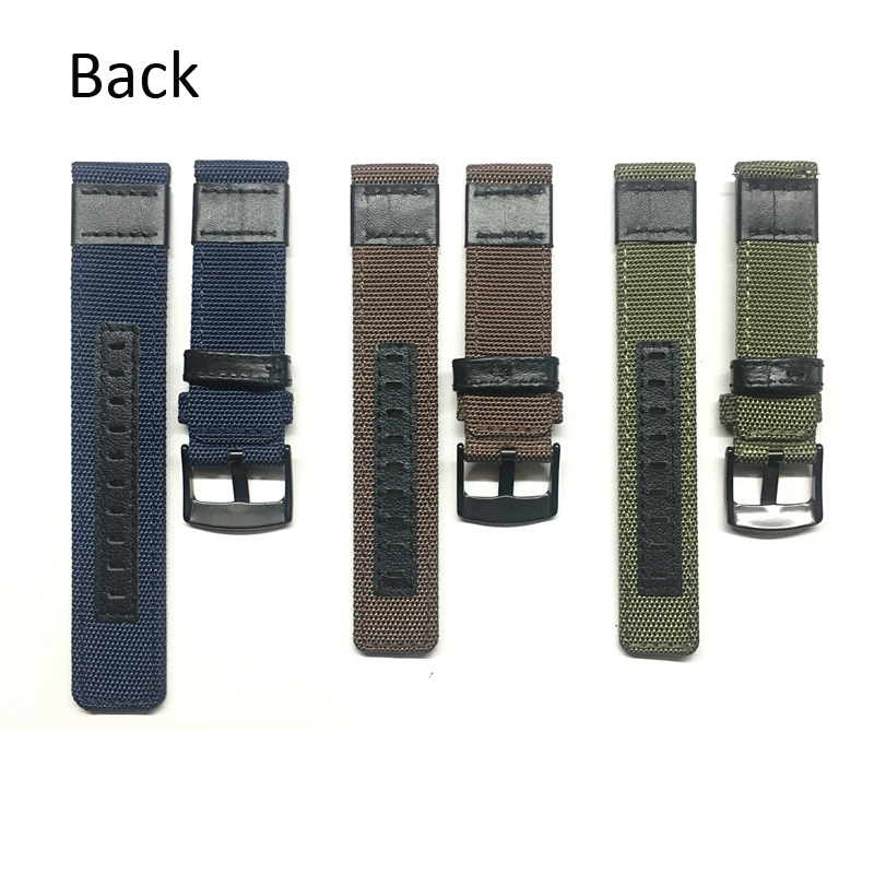 Correa de Nylon para Xiaomi Huami Amazfit Stratos 2 ritmo inteligente reloj banda 22MM correa para Samsung Gear S3/Huawei Watch GT activo