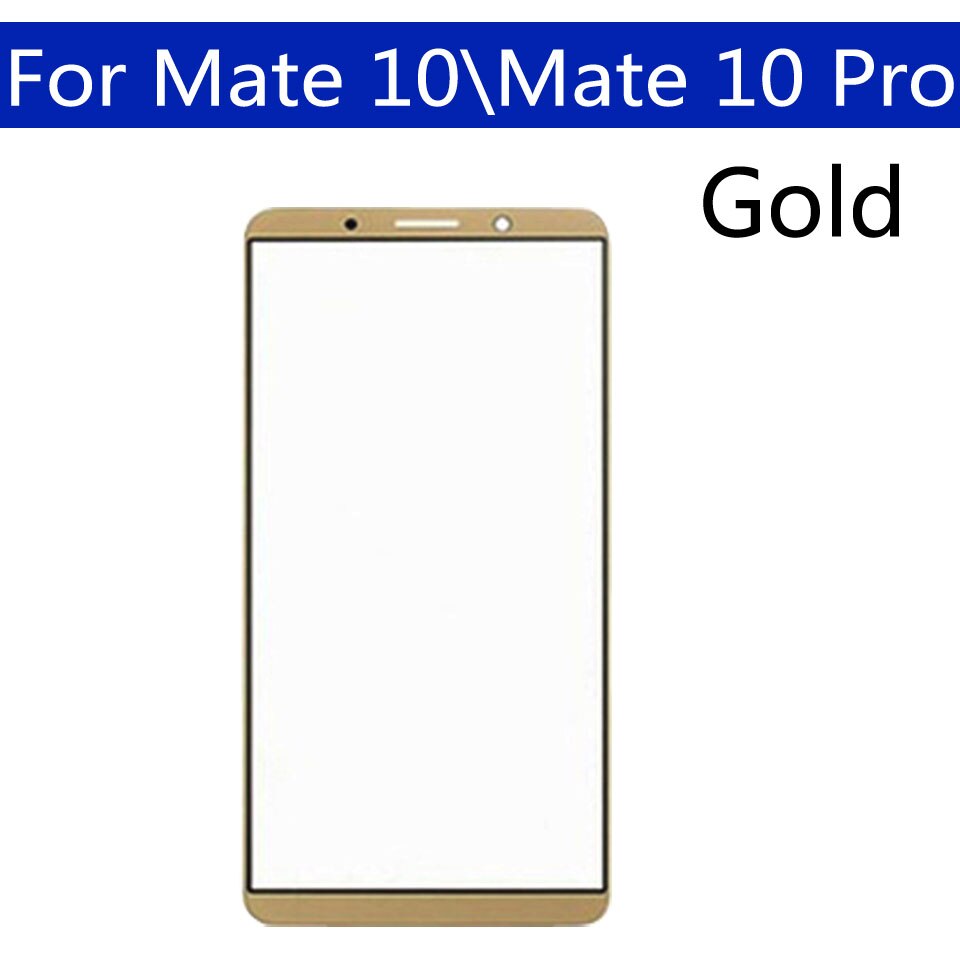 Vervanging Voor Huawei Mate 10 Pro Front Touch Screen Glas Lcd Outer Lens