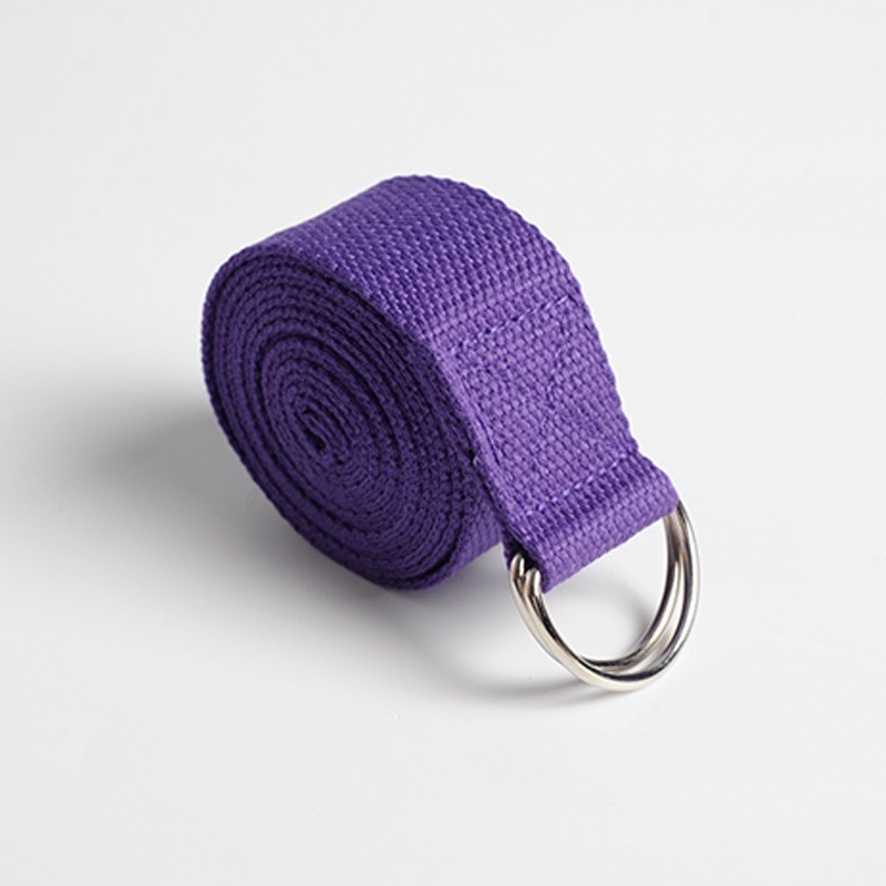 Yoga Stretch Riem Multi-Colors Fitness Gymkoord Voor Yoga Pilates Balletdans Figuur Vorm Been Stretchband Yoga Riem: Bruin