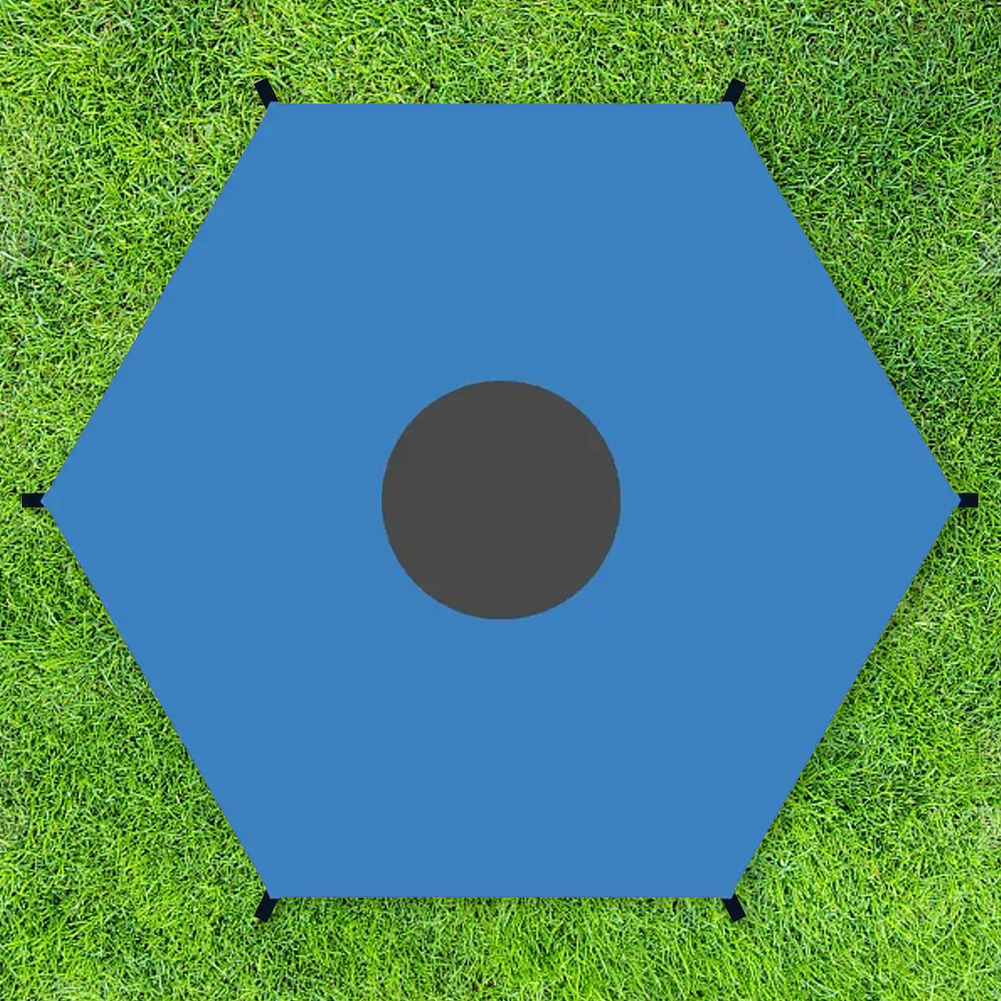 6/8/10ft Trampolin-Schattenabdeckung, wasserdichte Trampoline, Sonnenschutz-Zubehör, Trampolin-Dach für den Hinterhof-Spielplatz im Freien