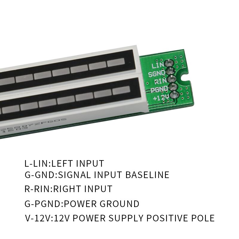 Mini Double 12 Level Indicator Double 12 Level Indicator VU Meter Stereo Amplifier Board Adjustable Light Speed Board DIY Kit