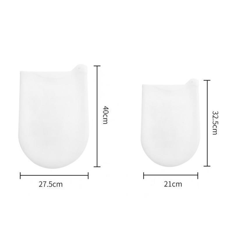 1Pc Siliconen Kneden Deeg Zak Meel Mixer Tas Anti-aanbak Veelzijdige Deeg Mixer Voor Brood Gebak Pizza Bakvormen Keuken Gereedschap