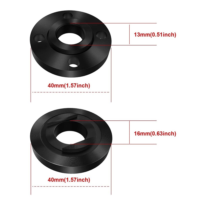 Angle Grinder Replacement Parts Grinder Wrench Grinder Shaft Nut Grinder Inner Flange Nut and Grinder Outer Flange Nut