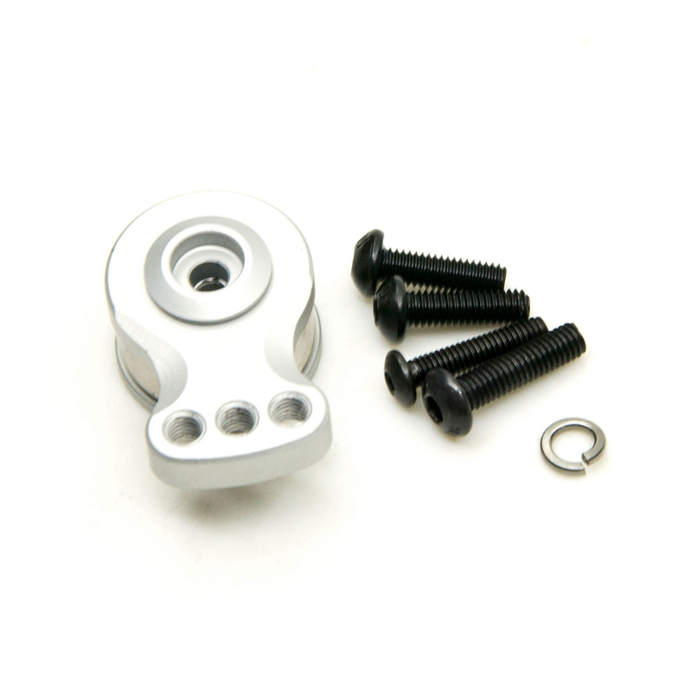 AXSPEED sección ajustable fuerza Servo protección 25T dientes medio Servo brazo bocina para 1/8 1/10 Control remoto coche barco: YELLOW