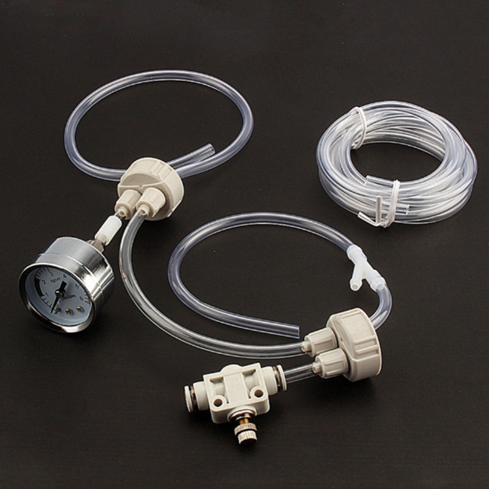 DIY Aquarium CO2 Generator System Kit with Pressure Adjustment