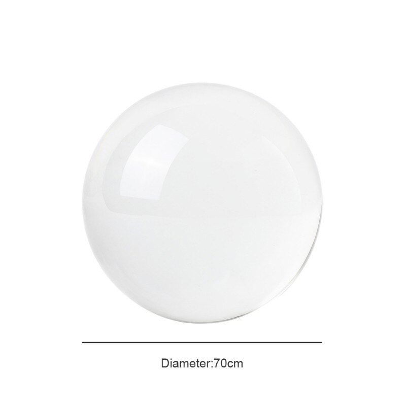 Crystal Balls Optical Glass Reflective Spheres K9 Crystal Sphere Ball Decor Photography Ball Clear Contact Juggling Balls