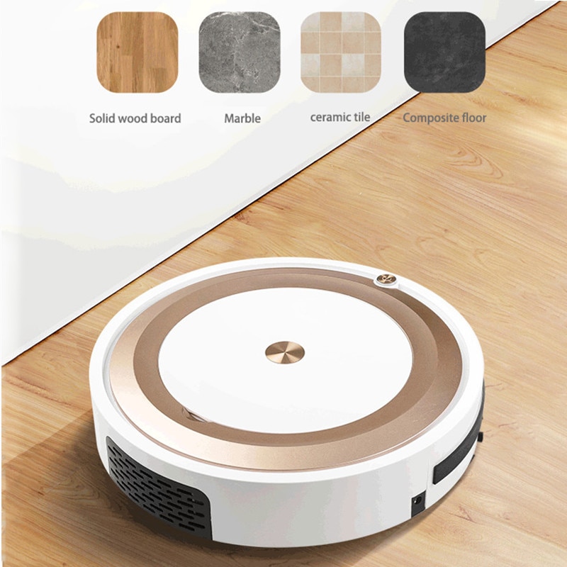 Robot Vacuum Cleaner Intelligent APP Remote Control Suitable For Floors Of Various Materials USB Suction Sweeper Dry Wet robots