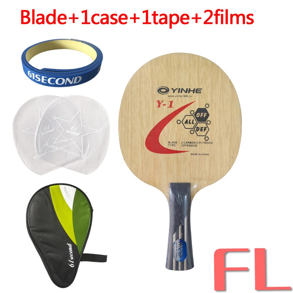 Yinhe Y-1 Y1 Y 1 Table Tennis Ping Pong Blade: FL with H 1 case