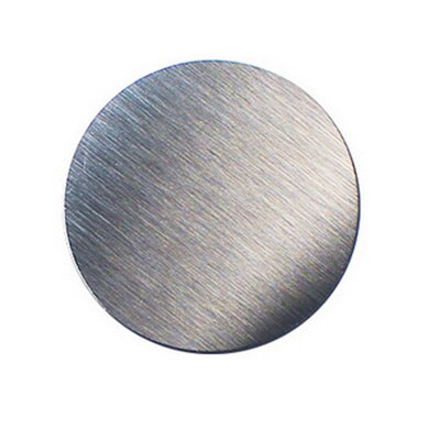 1 pièces plaque de métal disque pour aimant voiture support pour téléphone feuille de fer autocollant pour support pour téléphone Mobile magnétique support de voiture support: 30x0.3mm  silver