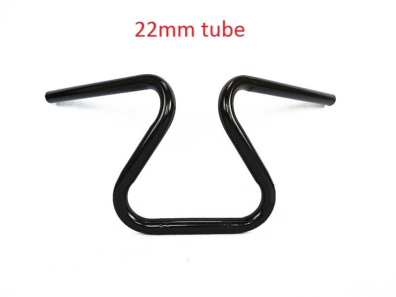 Guidon de moto rétro rétro | Guidon de moto Vintage universel 22MM 25MM: 22mm