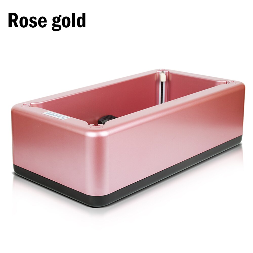 Dispensador automático de cubiertas de zapatos, máquina de cubiertas de zapatos, dispositivo de película de zapatos de una sola vez, juego de pies nuevos para el hogar, oficina, laboratorio, Hospital: rose gold