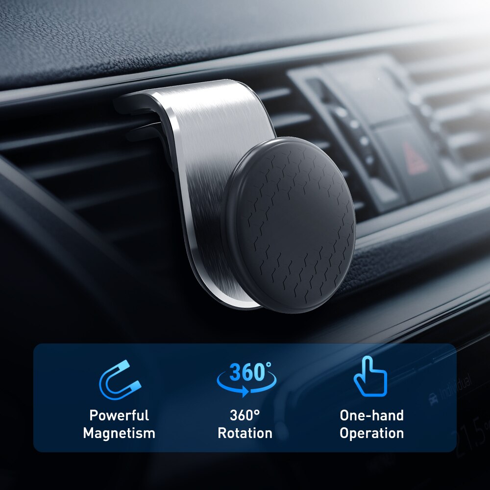 Metalen Magnetische Auto Telefoon Houder Gps Voor Hyundai Tucson Ix25 Creta Kona IX35 Solaris Accent I30 Santa Fe Elantra accessoires