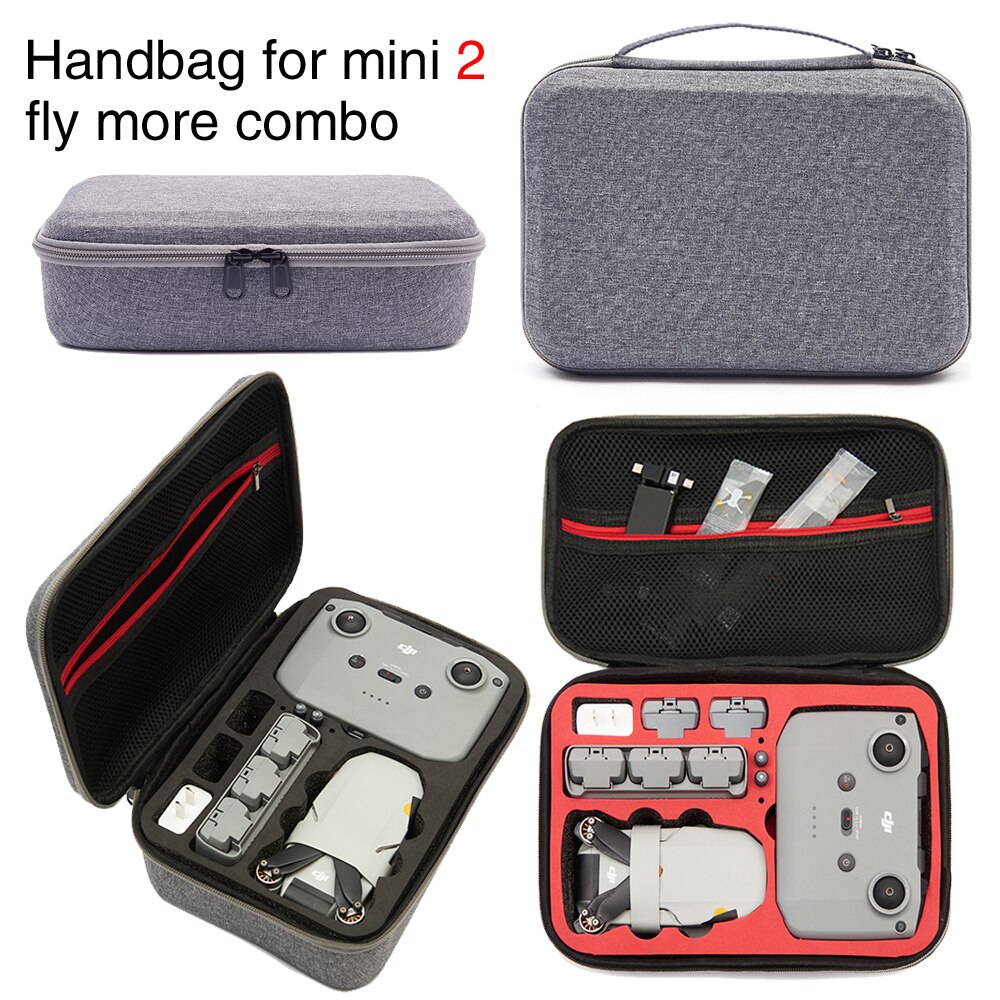 Tragen fallen für DJI Mavic Mini 2 Tragbare Mini Tasche Handtasche Koffer Schulter Kasten für DJI Mavic Mini 2 fallen Drohne Zubehör