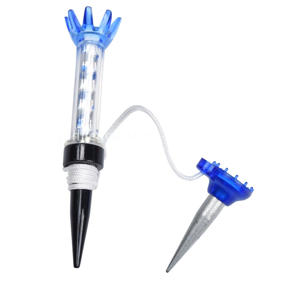 10pcs 80mm Golf Magnet tees Magnetic Step Down golf Tee Set with Anchor 8CM 3 Colors