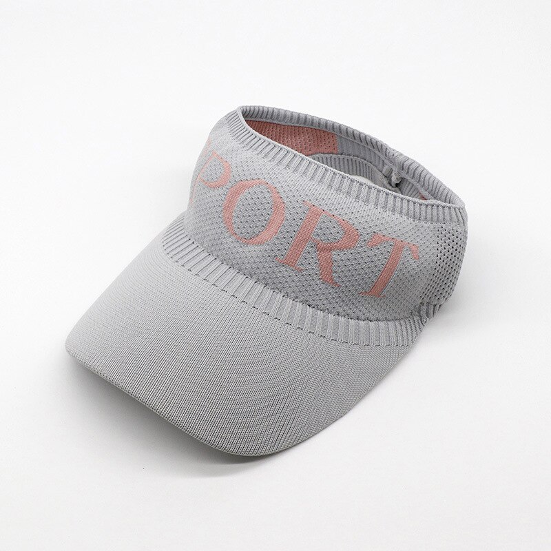 Anti UV Headscarf Soft Brim Sun Protect Visor Running Cap Outdoor Leisure Empty Top Hats For Women Men: 6