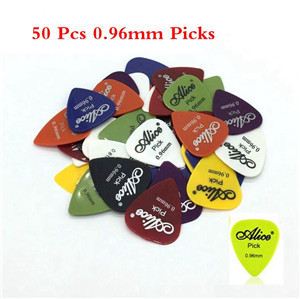 20/50 Stks/set Elektrische Gitaar Pick Akoestische Muziek Picks Plectrum 0.58/0.71/0.81/0.96/1.20 /1.50 Mm Dikte Gitaar Accessoires: 50Pcs 0.96mm