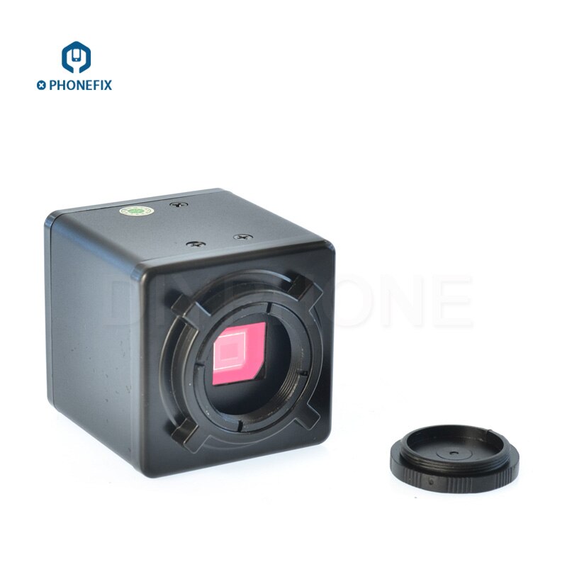 PHONEFIX 2.0MP VGA Industry Video Microscope Camera for Phone PCB Soldering Repair C-mount CMOS Digital Camera Magnifier