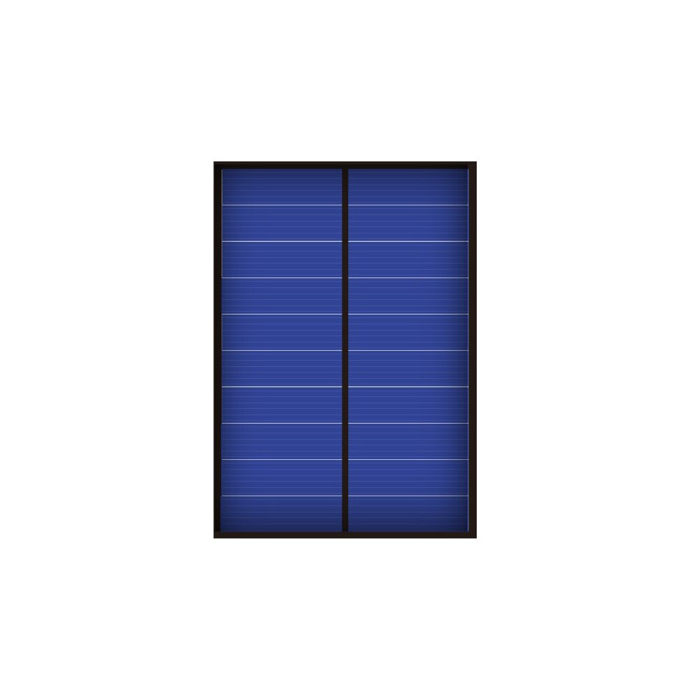 Mini 5v 1w 200ma solpanel polykristallina solceller levererar kraftpanelmodul diy batteri för mobiltelefon leksaksladdare
