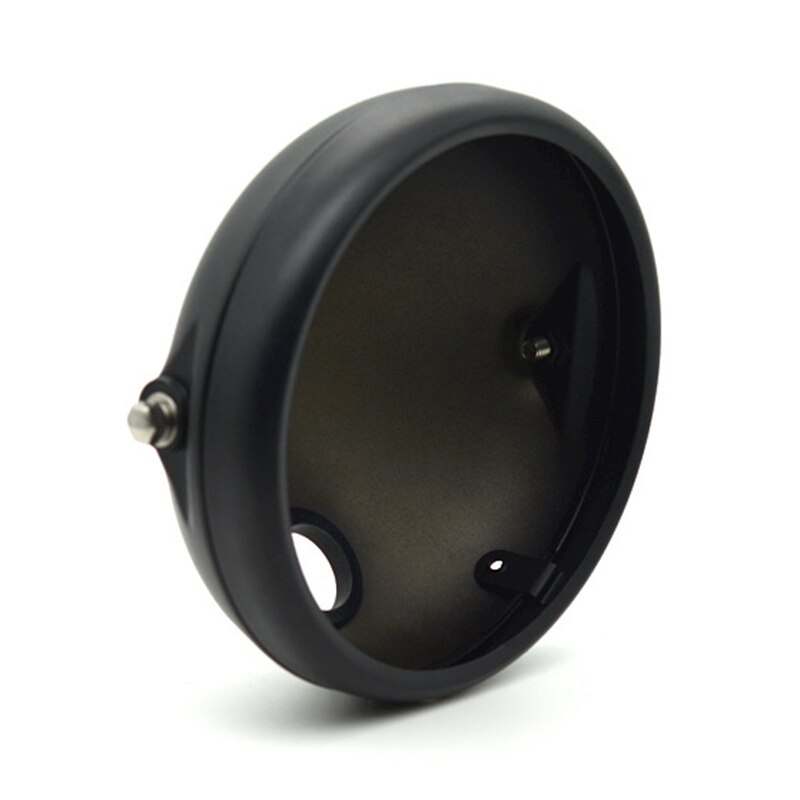Soporte de montaje para faro delantero de motocicleta, cubierta de carcasa para Faro de 7 pulgadas