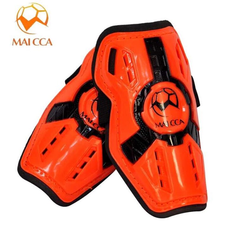 Maicca footbal shin guard crianças profissional caneleiras crianças luz protetor de perna spile macio esportes guarda futebol caneleiras guardas