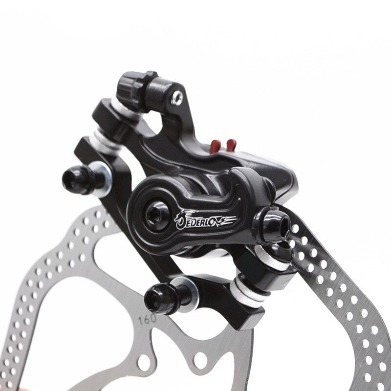 Aluminum Alloy MTB Bicycle Disc Brake Mountain folding Bike Mechanical Caliper Front & Rear Disc Brakes Cycling Double Brake