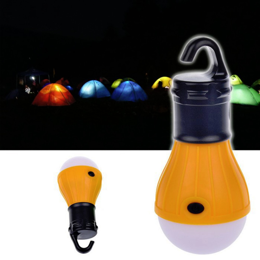Nødsituation camping telt lampe blødt hvidt lys led pære lampe bærbar energibesparende lampe udendørs camping telt tilbehør lanterne