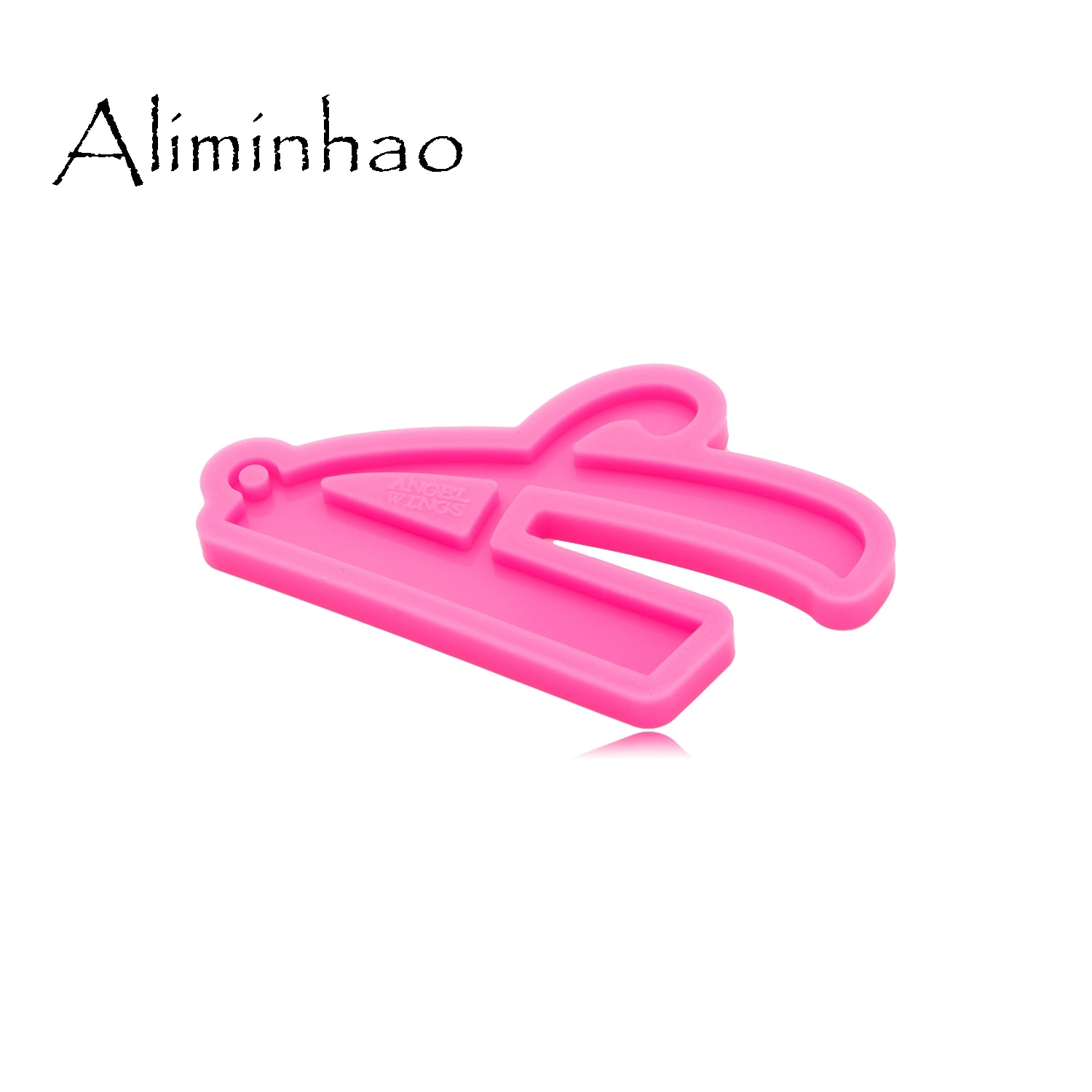 DY0691 Super Glossy Resin letter A Mold Epoxy Craft Keychain Silicone Moulds Polymer Clay DIY Jewelry Making