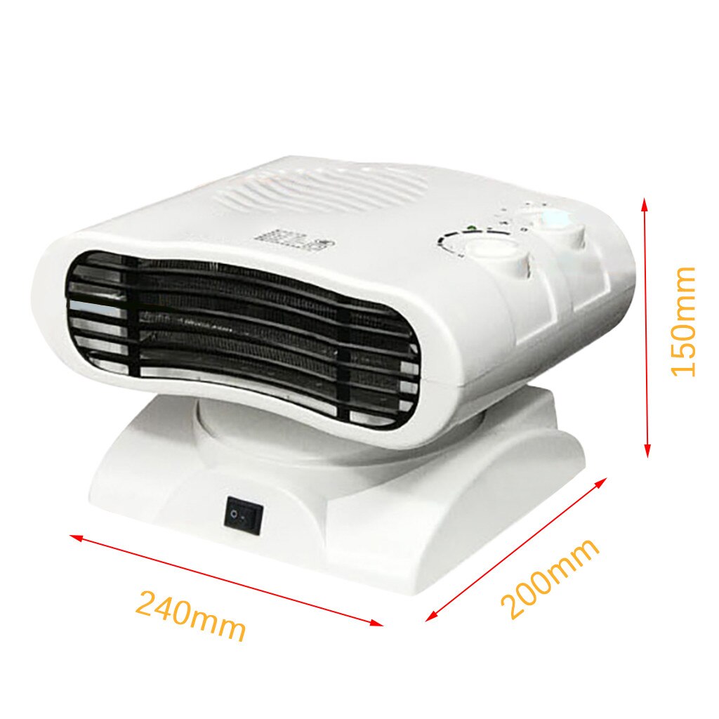 500W Draagbare Elektrische Air Heater Ptc Verwarming Elektrische Verwarming Mini Warm Leuke Intelligente Ventilator Air Winter Warmer Quick Verwarming