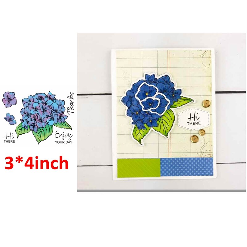 3*4/4*6 tommers klare stempler hilsen ord varme følelser kjærlighet hjerte hus glad på reise kalender blomster  #13: 13