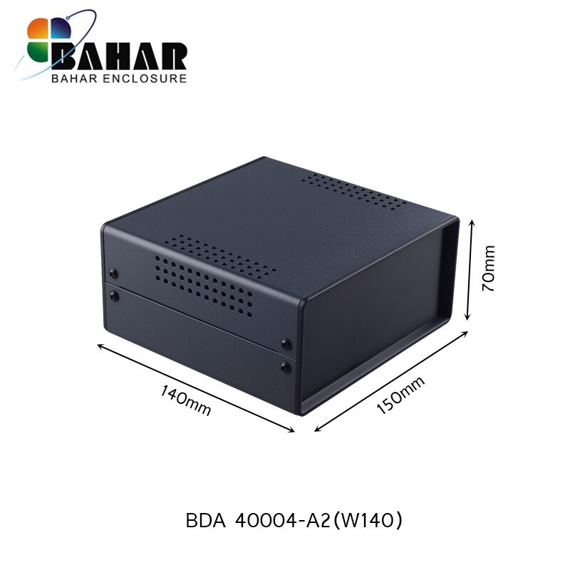 BAHAR 150*140*70mm Iron housing for electronics diy instrument case project case iron electric junction box BDA 40004(W140)
