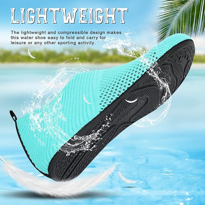 Chaussures aquatiques pieds nus pour hommes, chaussettes aquatiques à séchage rapide pour la plage, la natation, le surf, les sports nautiques