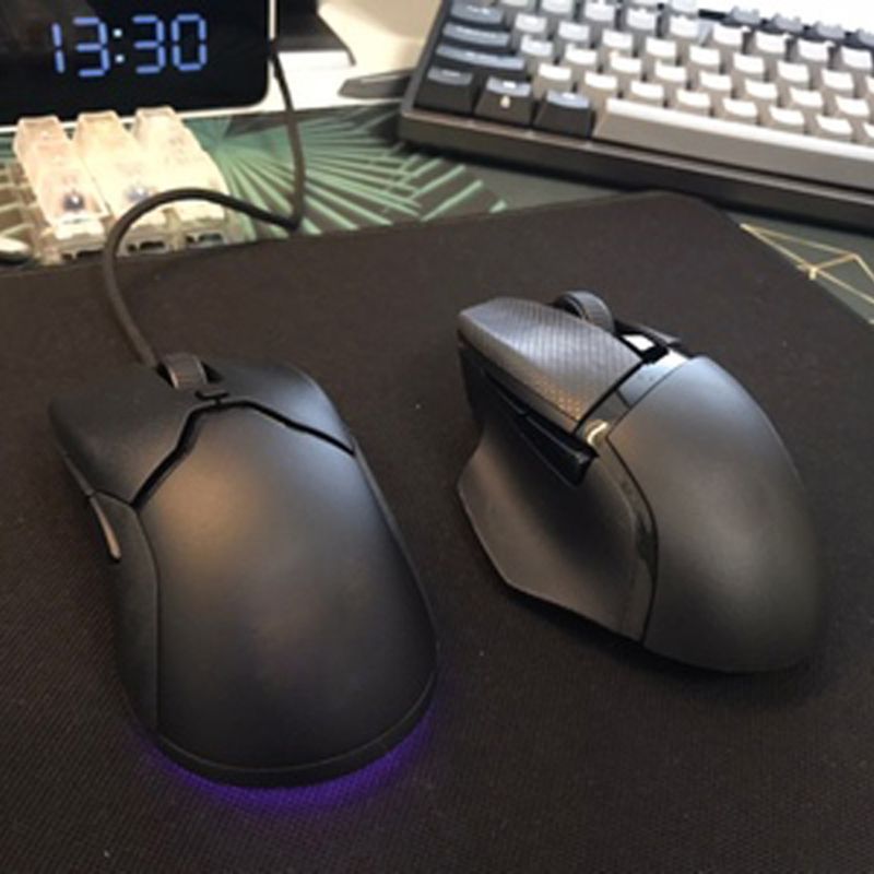 Hotline Spiele Maus Rollschuhe Seite Aufkleber für razer Basilisk Ultimative kabellos