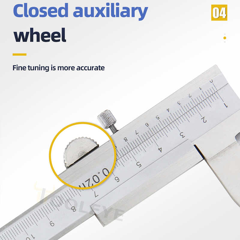 10-160mm Inner Groove Caliper Inside Vernier Caliper Stainless Steel Long Claw For Inner Diameter Measurement Tool Gauge 30-300