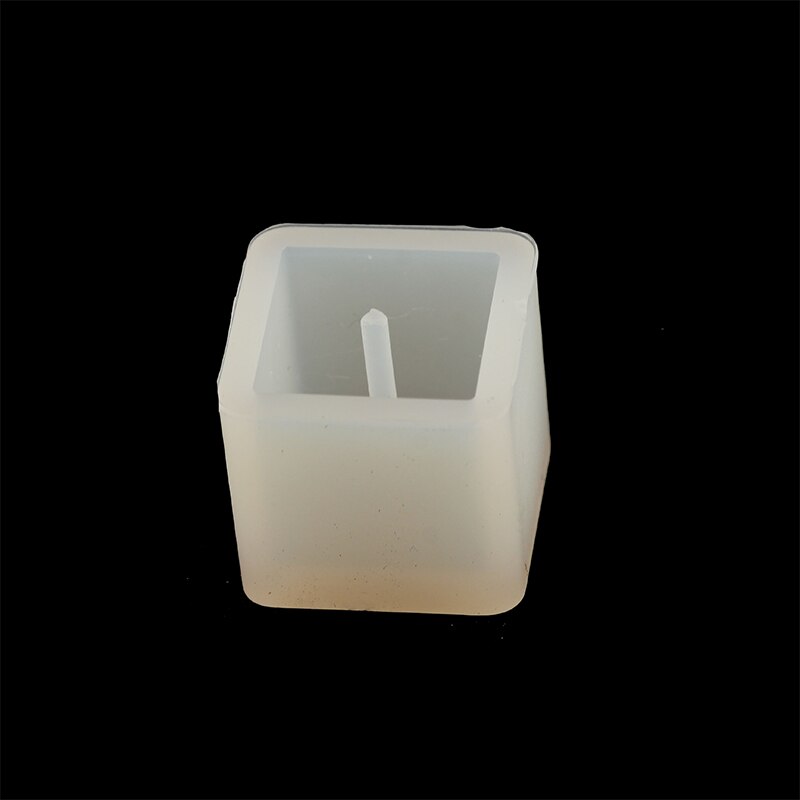 Liquid Silicone Mold UV Resin Jewelry Ball Shape & Square & Cylinder Beads Mold Resin Molds For DIY Making Jewelry: 16mm Square