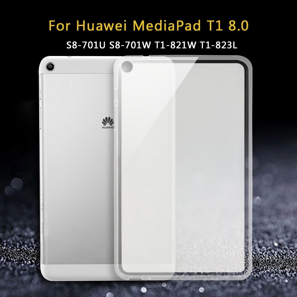 Tablet Case For Huawei MediaPad T5 10/T3 10 8/T3 7 3G wifi/Media Pad T1 7.0 8.0 10/T2 7.0 8 10.0 Pro Soft Silicon TPU Case Cover: S8-701US8-701W