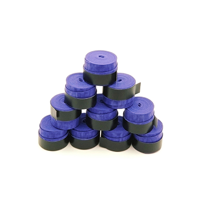 10pcs/lot Matte PU Badminton Grips Plane Dry Badminton Racket Overgrip Good Feel Tennis Overgrips: 10PCS Purple