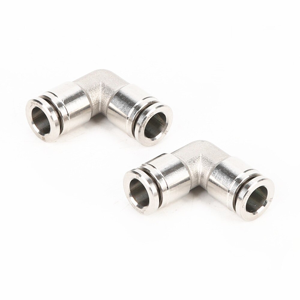 4mm 6mm 8mm 10mm OD Buis 304 Roestvrij Staal Pneumatische Connector Elbow Connector Push In Fitting roestwerende Antioxidation