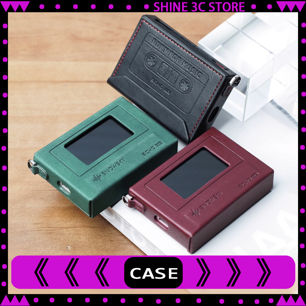 Fiio Echo Mini Music Payer Protective Case SnowSky Echo Mini Portable MP3 Player Custom Portable PU Leather Case