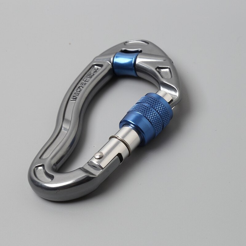 Outdoor Mountaineering Main Lock Buckle Rock Climbing Buckle Wear Rope Pulley Rescue Fire Main Lock