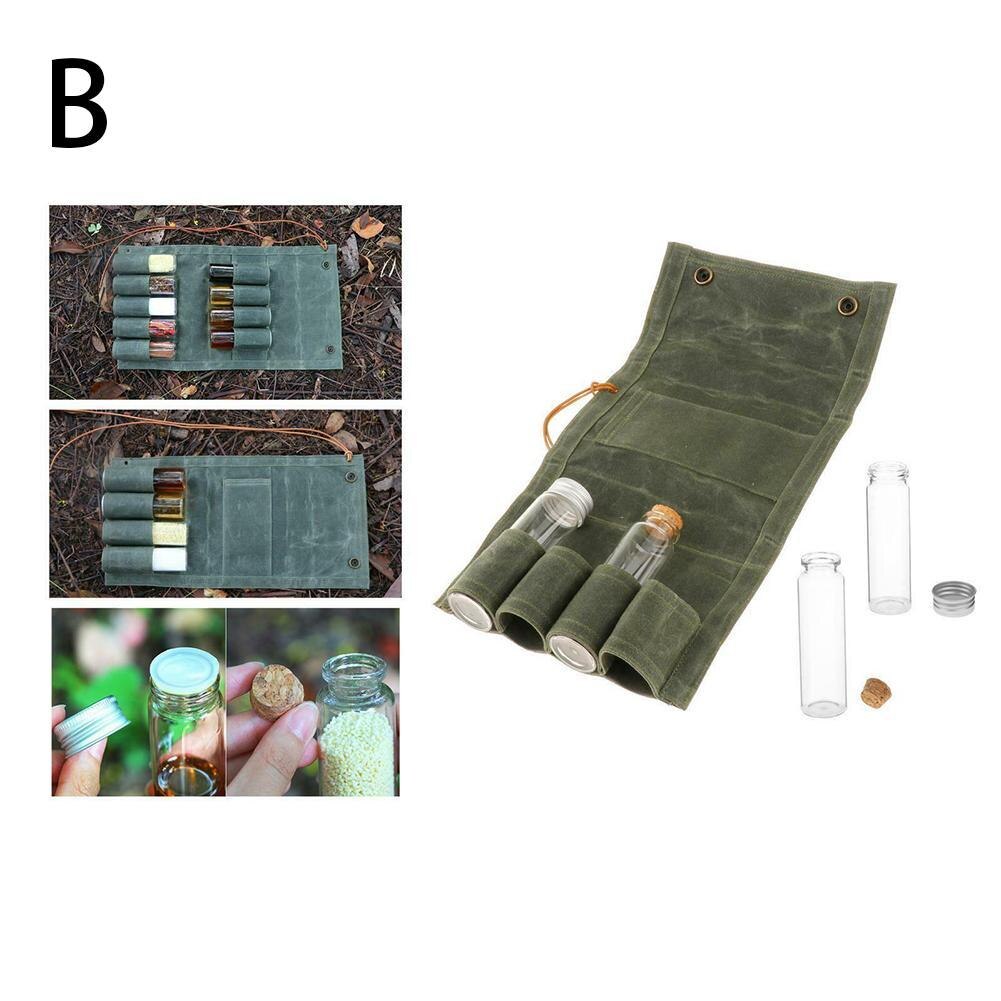 Camping Würze Krug Picknick Gewürz Flasche Gewürz Tasche Menage Lagerung Pfeffer Soße Kochen Gewürze Mit Zinn Können Grillen: B