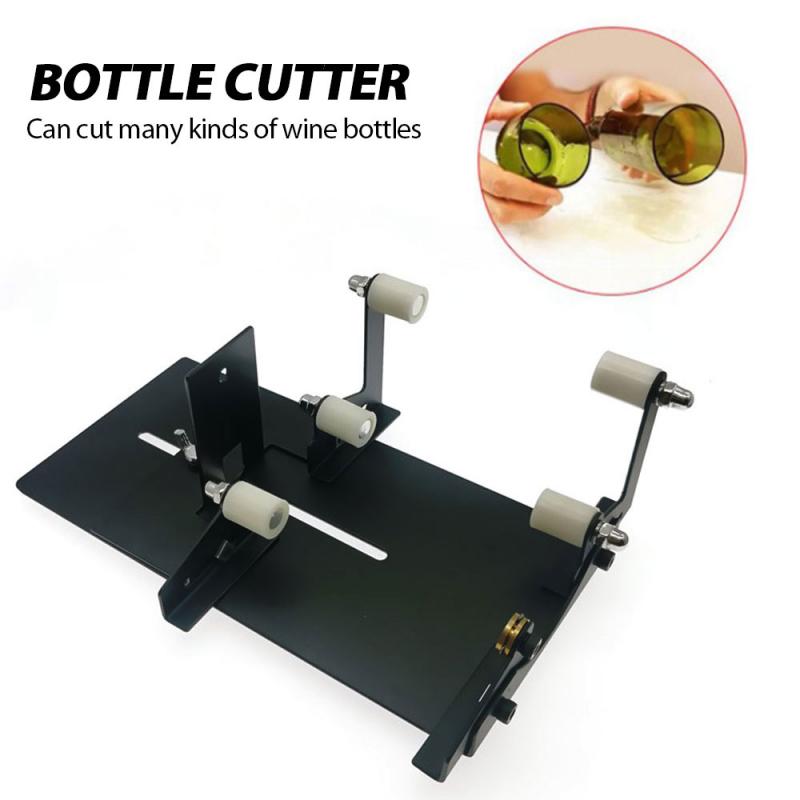 Bottle Cutter Wine Bottle Cutter Glass Bottle Cutting DIY Hand Tool Cutting Whiskey Champagne Wine Beer Glasses Kit Accessories