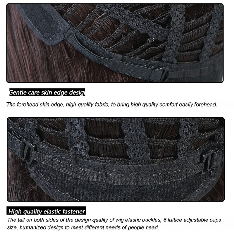 XUANGUANG Medium Bob Lace Front Synthetic Hair Wigs Ombre Green Red Color Yaki Straight Middle Part Blunt Lace Wig For Women