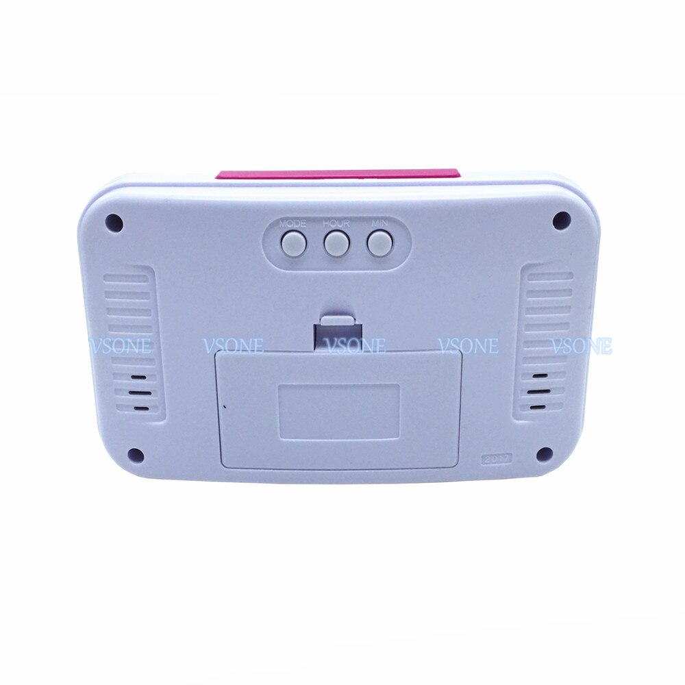 Despertador Digital LCD parlante ruso con termómetro, retroiluminado, para visión ciega o baja, 4 colores 9905RU