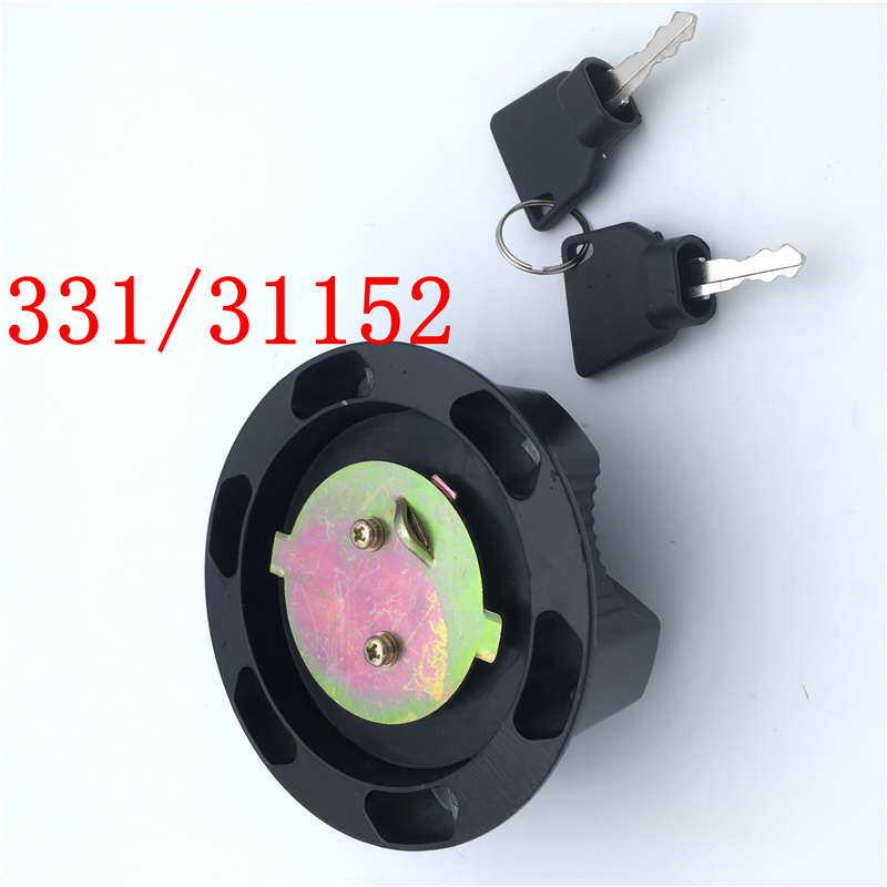 331-31152 3313352 Excavator Fuel Diesel Tank CAP Cover With 2 Key for JCB JS130 JS160 JS220 JS145 JS460 JS210JS18 331/31152