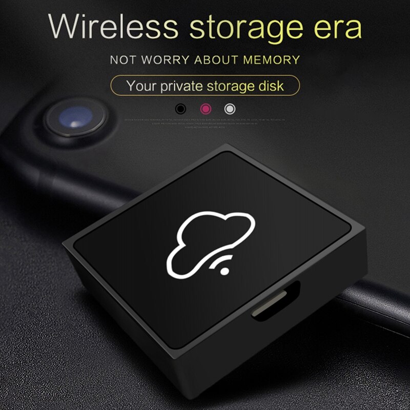 Wifi Disk Storage Storage Box Wi-Fi Cloud Storage Box TF Card Reader Flash Drive File Sharing Network