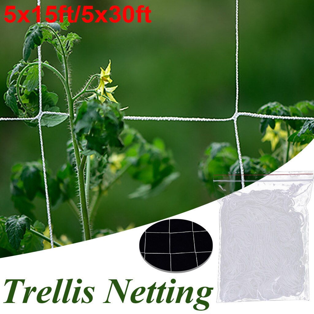 nylon netting hage klatreplante nett gjerde grønn støtte blomster hageplanter klatrenett agurk vinrank vokse holder