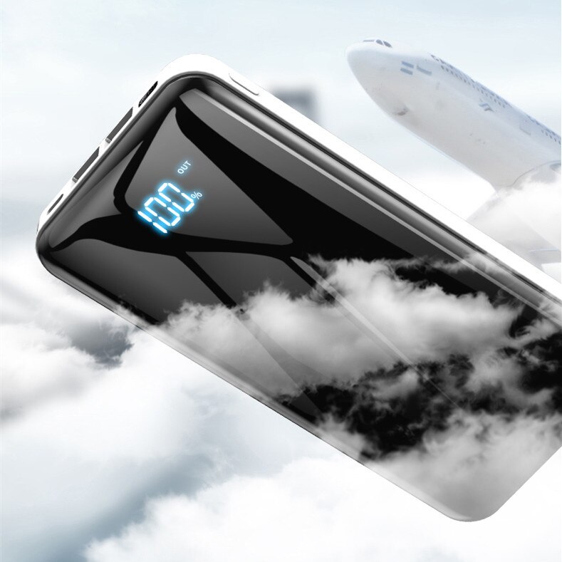 30000mAh Accumulatori E Caricabatterie Di Riserva di Grande Capacità È Adatto Per tutti i Telefoni Intelligenti Mobile Portatile di Potere Batteria Esterna del Caricatore Veloce