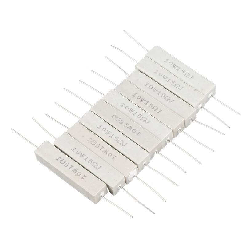1x 12v dc 40mm 20mm pc-cpu-gehäuselüfter & 10 stück feste keramik 2 zementwiderstände 15 ohm 10w 5%