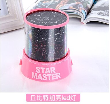 Rotating LED night light projector star sky master projection lamp children room decorative