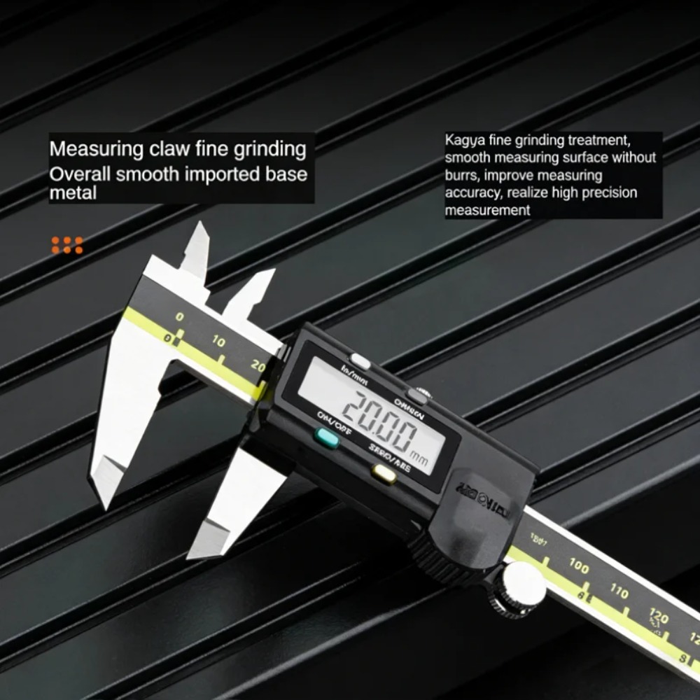Mitutoyo 500-196-20 Digital Caliper LCD Vernier 150mm 6 Inch Stainless Steel Measuring Tools